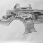 Városi_tájkép csalódások 2 2022 50x70cm ceruzarajz