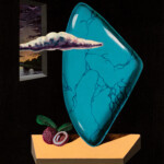 Elmozdulás akril, vászon 60x80cm 2021-22